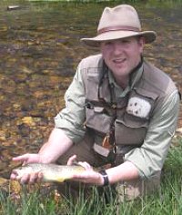 Fly fishing in the Medicine Bow National Forest